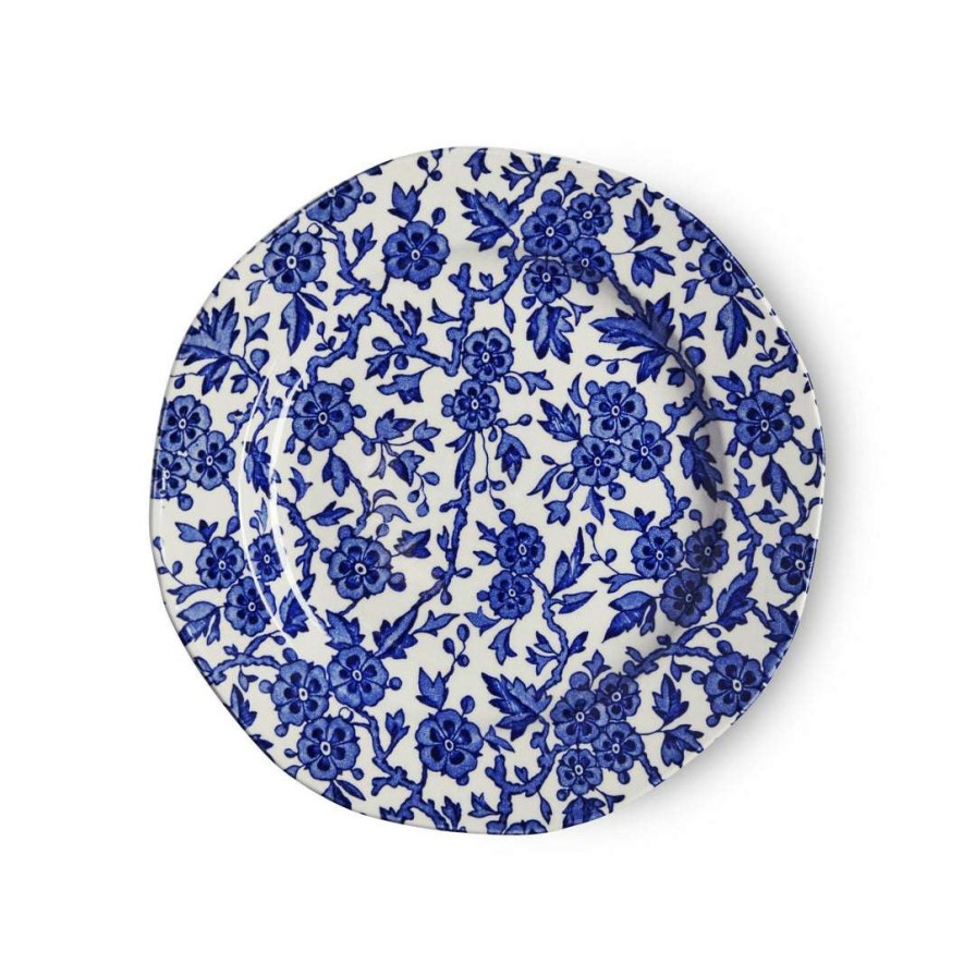 Collections * | Outlet Burleigh Pottery Blue Arden Plate 19Cm/7.5