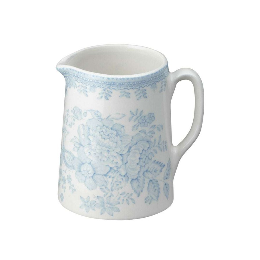 Collections * | Best Deal Burleigh Pottery Blue Asiatic Pheasants Mini Tankard Jug160Ml/ 0.25Pt