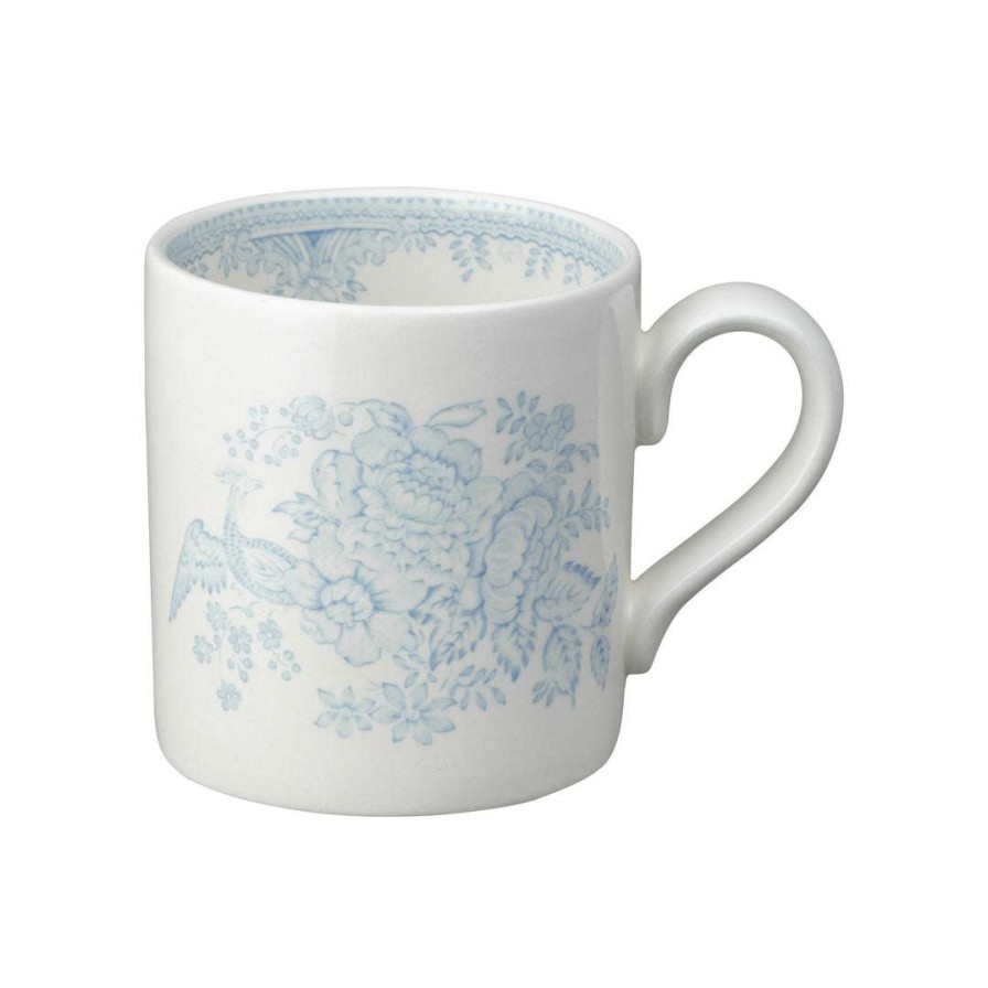 Collections * | Deals Burleigh Pottery Blue Asiatic Pheasants Mug 375Ml/0.66Pt Tableware