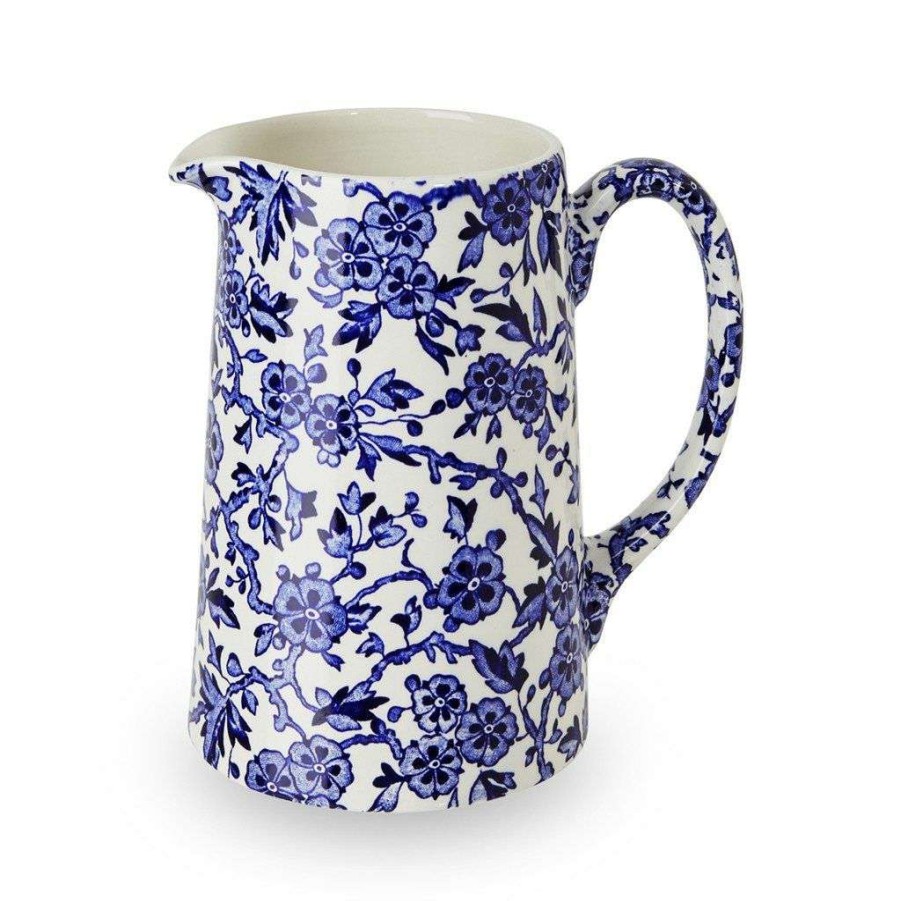 Collections * | Promo Burleigh Pottery Blue Arden Medium Tankard Jug 568Ml/1Pt Tableware