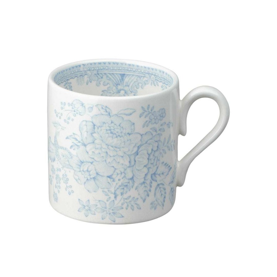 Collections * | Best Reviews Of Burleigh Pottery Tableware Blue Asiatic Pheasants Mini Mug