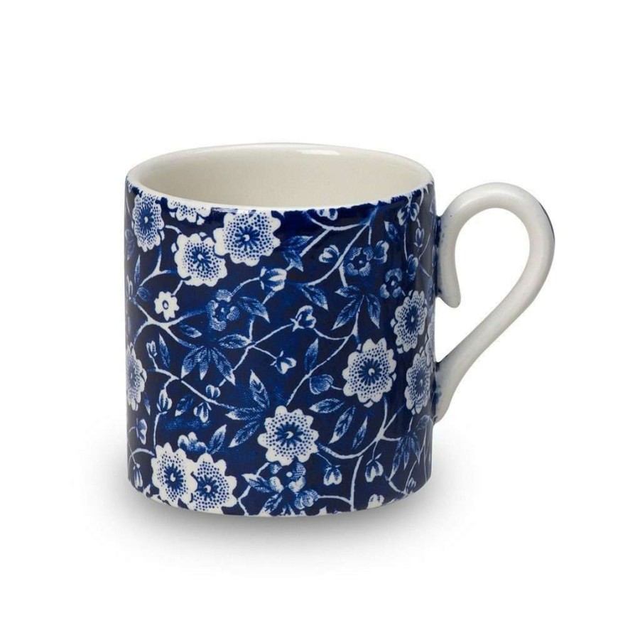 Collections * | Brand New Burleigh Pottery Tableware Blue Calico Mini Mug