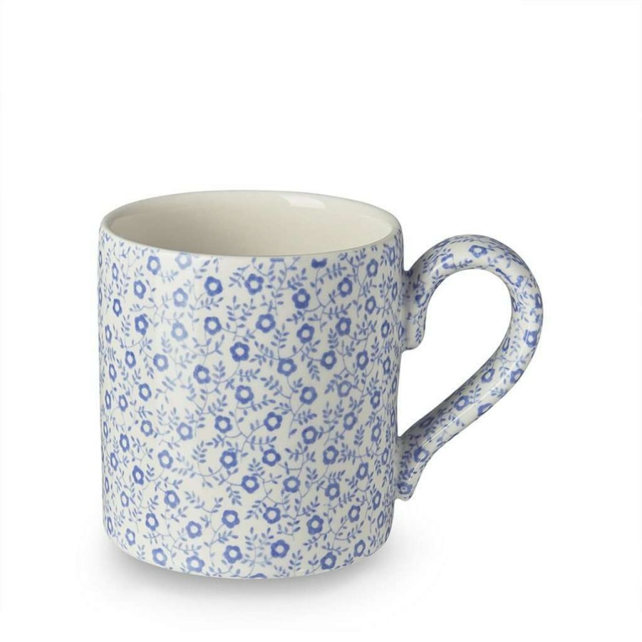 Collections * | Best Deal Burleigh Pottery Tableware Blue Felicity Mug Half Pint 284Ml/0.5Pt