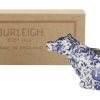 Collections * | Coupon Burleigh Pottery Gifting Blue Regal Peacock Cow Creamer 150Ml/0.25Pt Gift Boxed