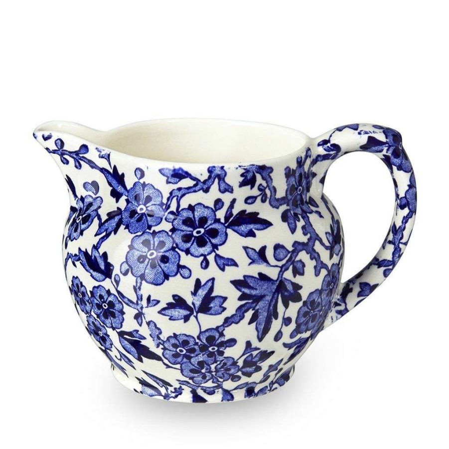 Collections * | Flash Sale Burleigh Pottery Blue Arden Small Dutch Jug 284Ml/0.5Pt Tableware