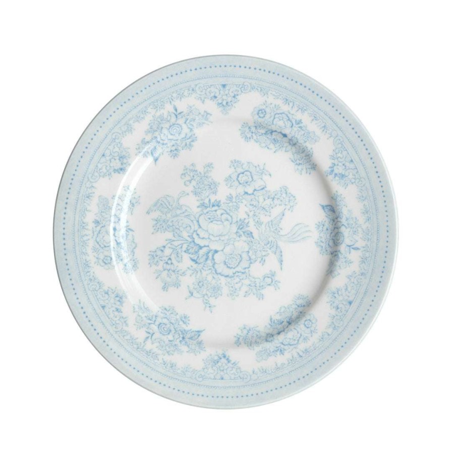 Collections * | Best Deal Burleigh Pottery Blue Asiatic Pheasants Plate 17.5Cm/7 Tableware