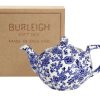 Collections * | Coupon Burleigh Pottery Blue Arden Teapot Gift Set