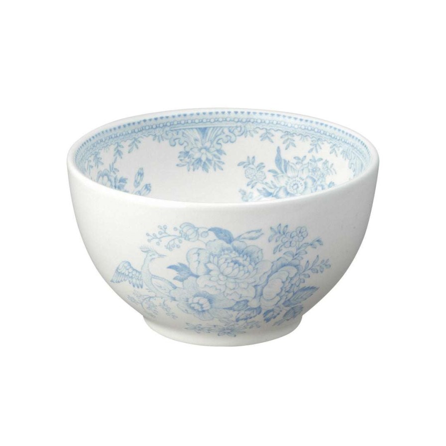 Collections * | Hot Sale Burleigh Pottery Blue Asiatic Pheasants Mini Footed Bowl 12Cm/5 Bowls