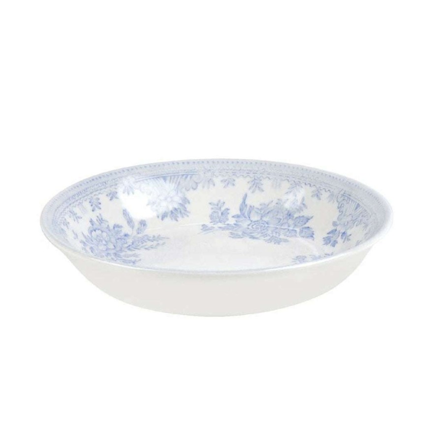 Collections * | Best Reviews Of Burleigh Pottery Tableware Blue Asiatic Pheasants Butter Pat Dish 12Cm/4.75