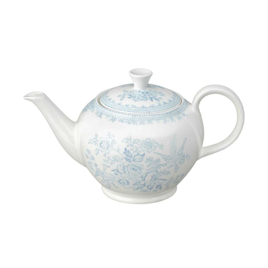 Collections * | Cheapest Burleigh Pottery Blue Asiatic Pheasants Large Teapot 7 Cups 800Ml/1.5Pt